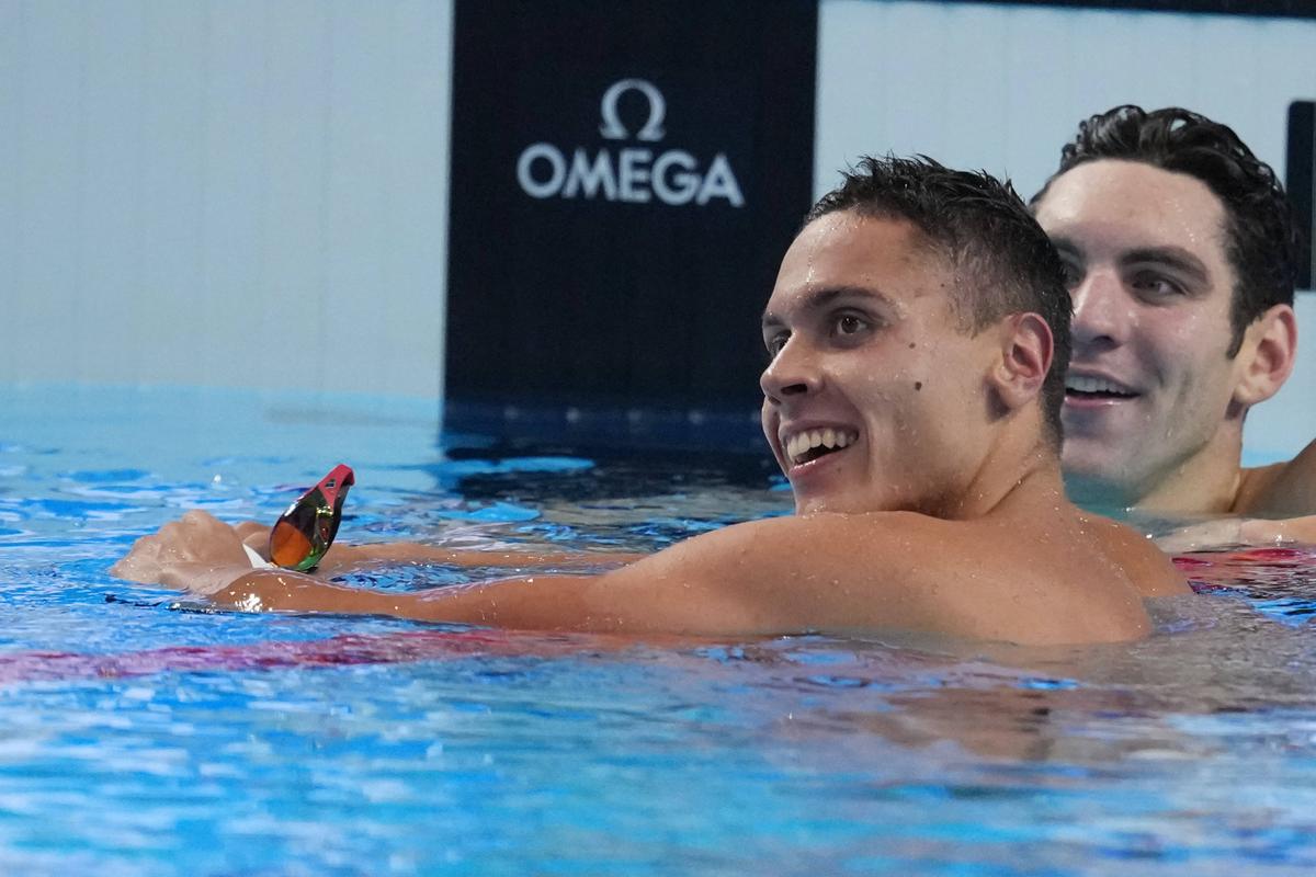 David Popovici, felicitat de adversari pentru aurul la 100 metri liber