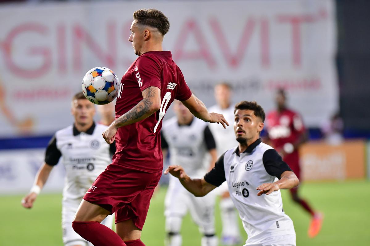 CALIFICARE împușcată de șeriful Sinyan! Dominată autoritar de Lugano, CFR Cluj nu s-a lăsat și a dat lovitura norocos în prelungiri!