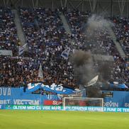 Ultrașii Universității Craiova, atmosferă fabuloasă la meciul cu Sarajevo. Foto: Andrei Crăițoiu (GSP.RO)