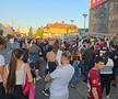 CFR Cluj - Lugano, imagini înaintea partidei din Gruia