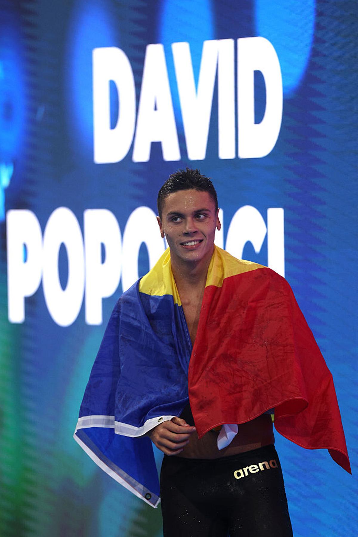 David Popovici, felicitat de adversari pentru aurul la 100 metri liber