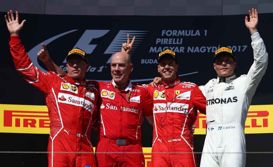 Valtteri Bottas, pe podium la Hungaroring // FOTO: Guliver/GettyImages Am vorbit cu Valtteri Bottas, în paddockul de la Hungaroring: „Jumătate din cursă e făcută, dacă îndeplinești o singură condiție”
