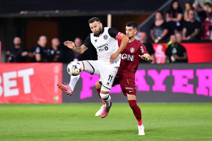 CFR Cluj - Lugano, în turul doi preliminar din Europa League. FOTO: Cristi Preda