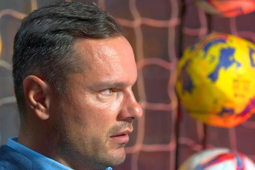 Vlad Munteanu, la podcastul GSP „2 la 1”, foto: Ionuț Iordache (GSP.ro)