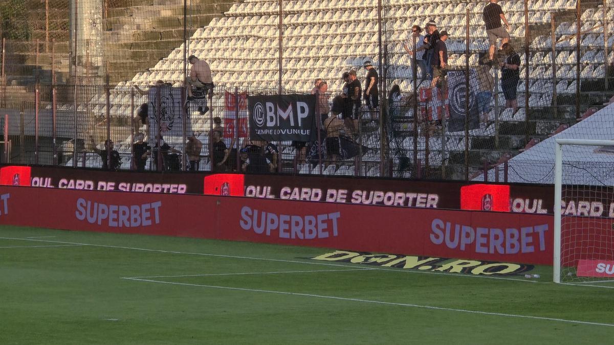 CFR Cluj - Lugano, imagini înaintea partidei din Gruia