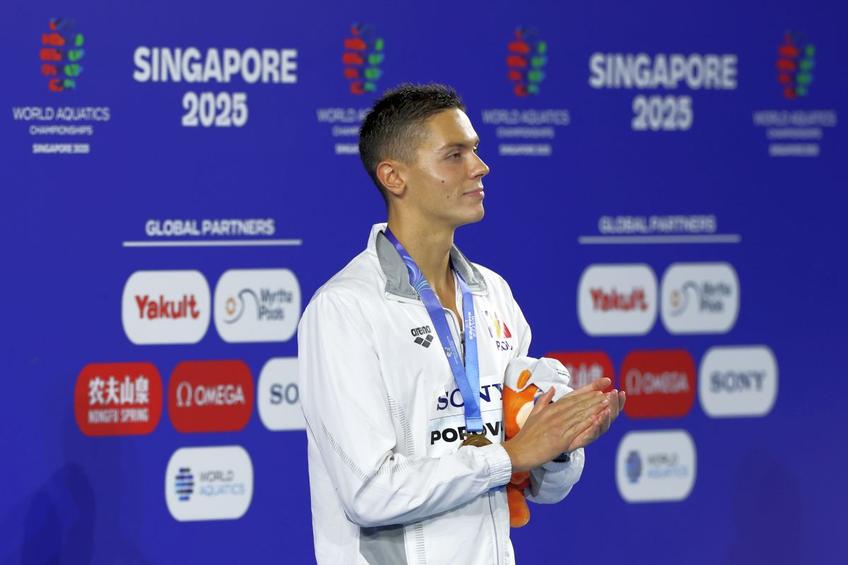 David Popovici. FOTO: Getty  Images