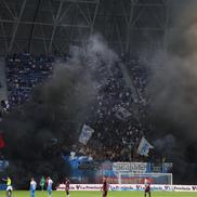 Ultrașii Universității Craiova, atmosferă fabuloasă la meciul cu Sarajevo. Foto: Andrei Crăițoiu (GSP.RO)