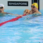 David Popovici și Kyle Chalmers FOTO: GettyImages
