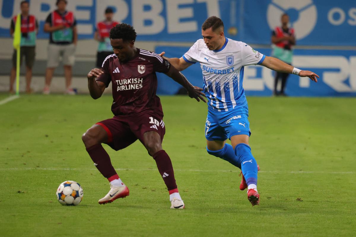 Universitatea Craiova - Sarajevo 4-0 » Calificare fulminantă în turul III din Conference League, după o seară de vis a lui Assad Al Hamlawi!