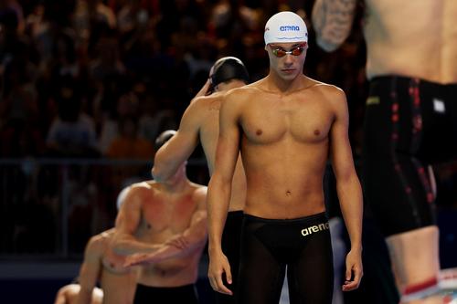 David Popovici la finala de 100 de metri liber, foto: Guliver/gettyimages