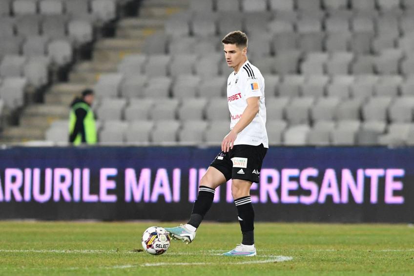 Gabriel Simion și-a exprimat frustrarea după eliminarea din Conference League / Foto: Imago Images