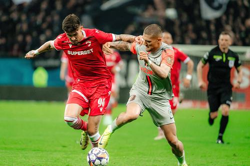 Andrei Mărginean, într-un Dinamo - FCSB din sezonul trecut // foto: Imago Images