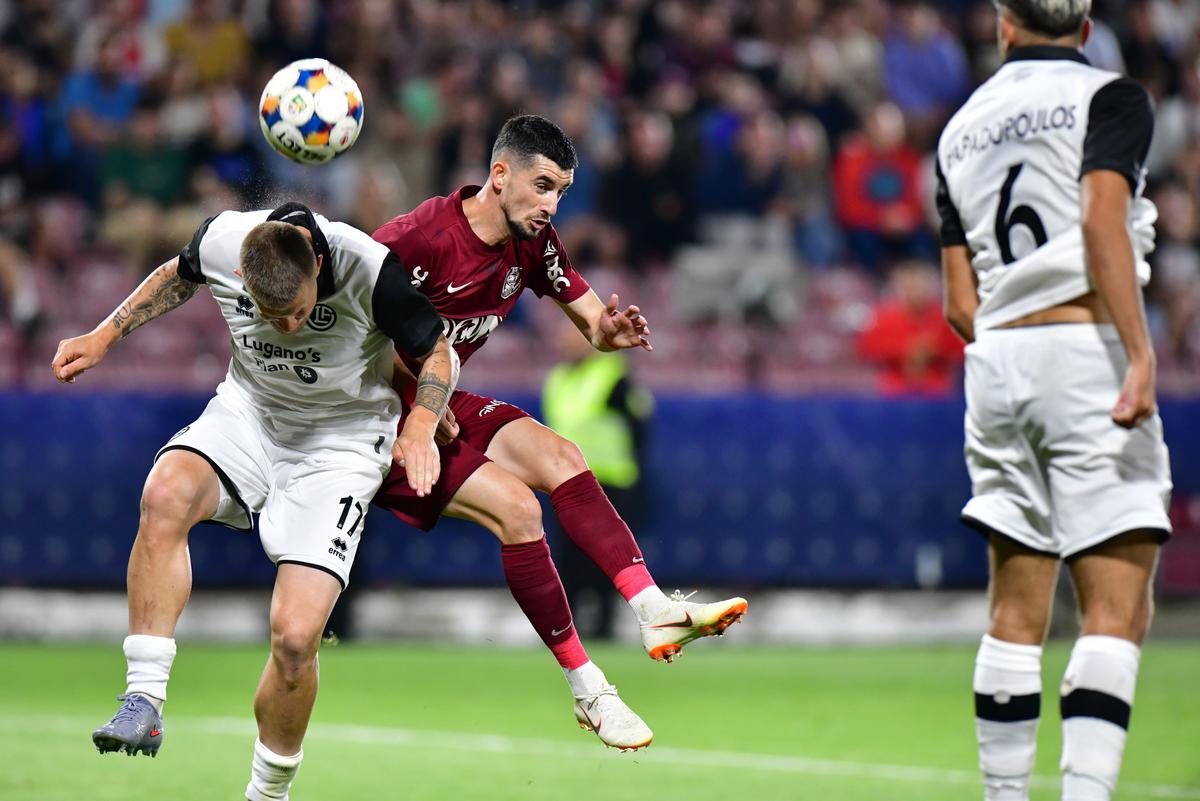 CFR Cluj - Lugano, în turul doi preliminar din Europa League