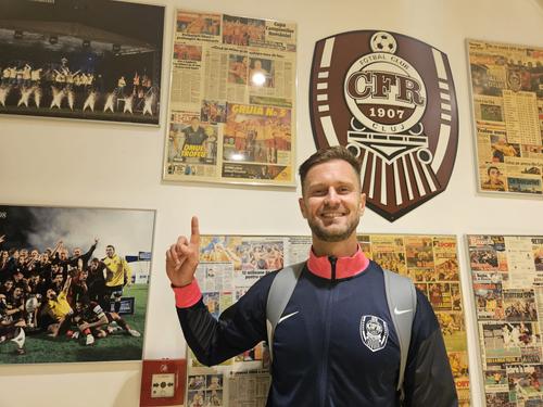 Damjan Djokovic, un „clasic” al CFR-ului
Foto Eduard Apostol