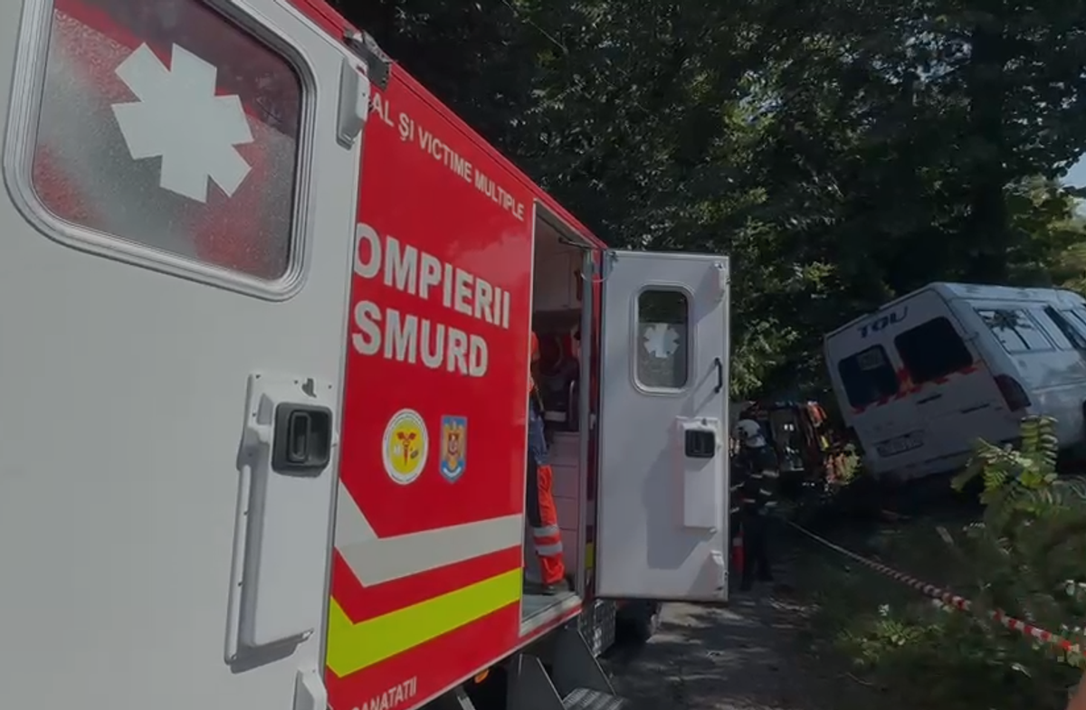 Microbuzul echipei secunde a lui Dinamo, implicat într-un accident