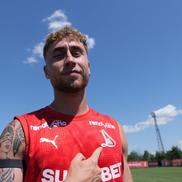 Dario Benavides, noul fundaș dreapta al lui Dinamo // FOTO: Andrei Furnigă (GSP.ro)