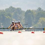Barca 4 rame masculin - Campionatele Europene Varese 2026 Foto: FR Canotaj/Balint Czucz