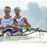 Marian Enache, Andrei Lungu - Campionatele Europene Varese 2026 Foto: FR Canotaj/Balint Czucz