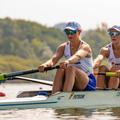 Simona Radiș, Adriana Adam - Campionatele Europene Varese 2026 Foto: FR Canotaj/Balint Czucz