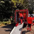 Imagine de la locul accidentului / Sursă foto: ISU Argeș