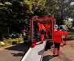 Imagine de la locul accidentului / Sursă foto: ISU Argeș