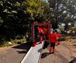 Microbuzul echipei secunde a lui Dinamo, implicat într-un accident
