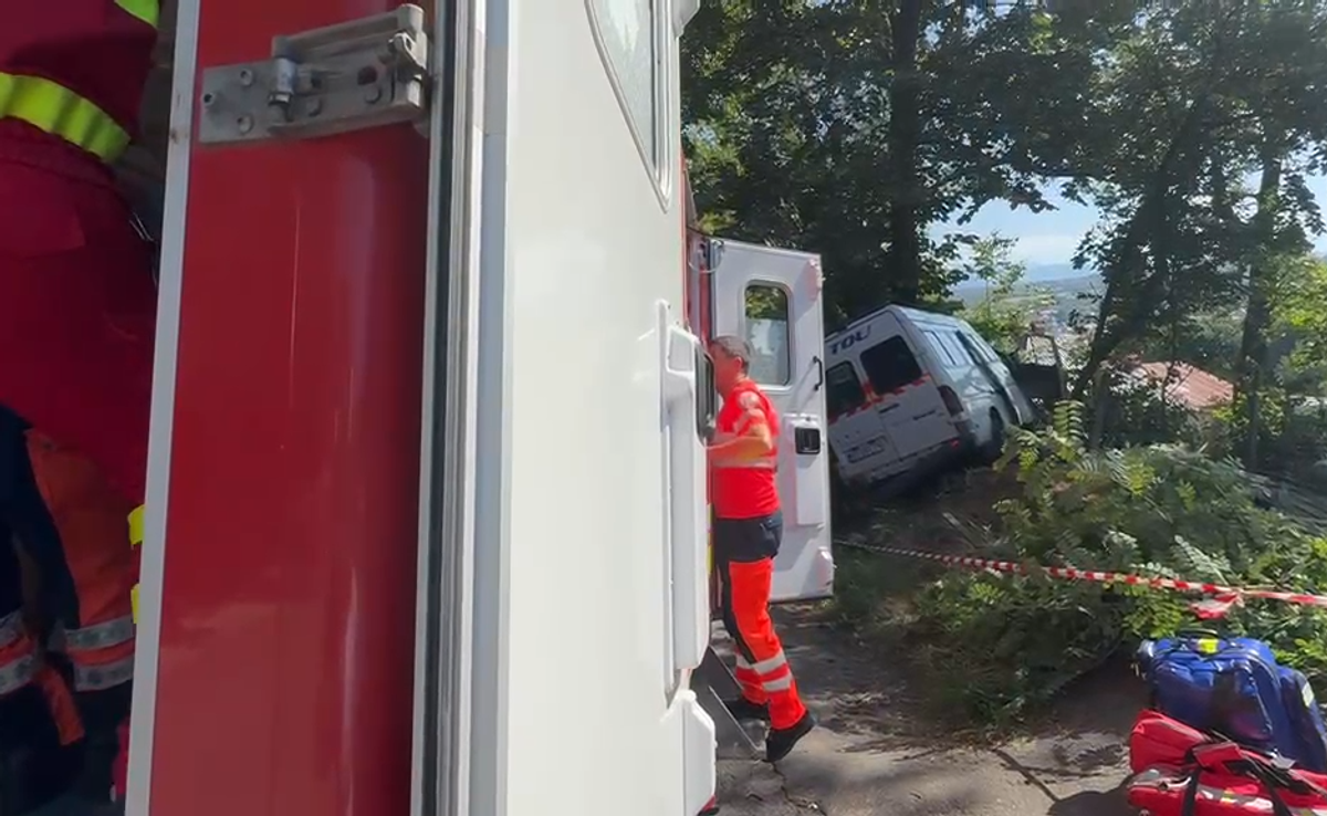 Microbuzul echipei secunde a lui Dinamo, implicat într-un accident
