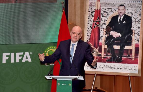 Gianni Infantino pregătește CM 2030: „Va fi cel mai frumos Mondial, în țara unde mă simt ca acasă!”