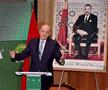 Aziz Akhannouch, prim-ministrul Marocului, alături de Gianni Infantino, șeful FIFA
