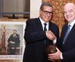 Aziz Akhannouch, prim-ministrul Marocului, alături de Gianni Infantino, șeful FIFA