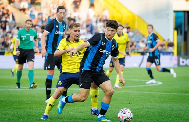 Darius Olaru a fost titular și a cucerit primul trofeu cu Union Saint-Gilloise