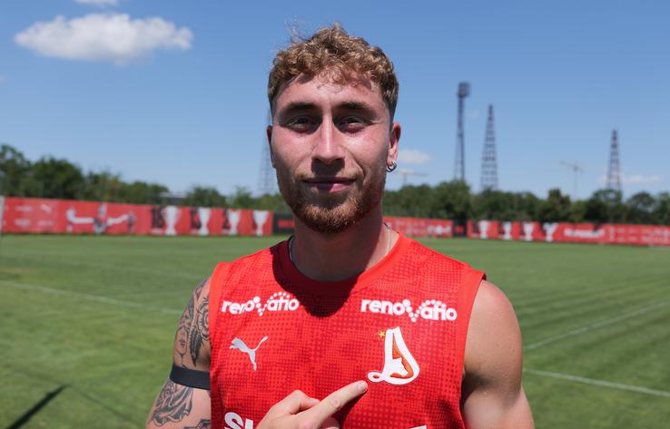 Dario Benavides, noul fundaș dreapta al lui Dinamo // FOTO: Andrei Furnigă (GSP.ro)