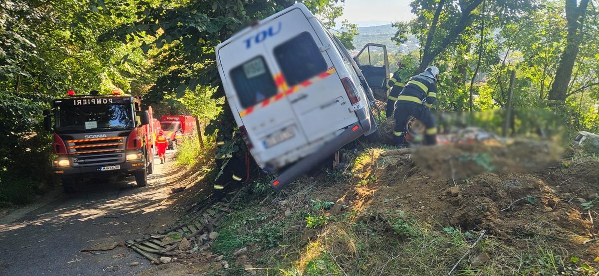 Microbuzul echipei secunde a lui Dinamo, implicat într-un accident
