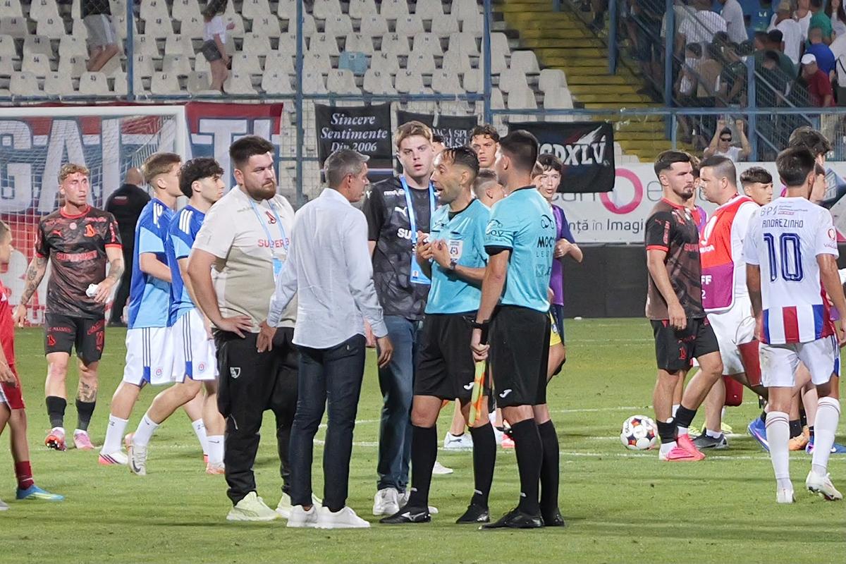 Ce s-a întâmplat pe gazon după Oțelul - Dinamo