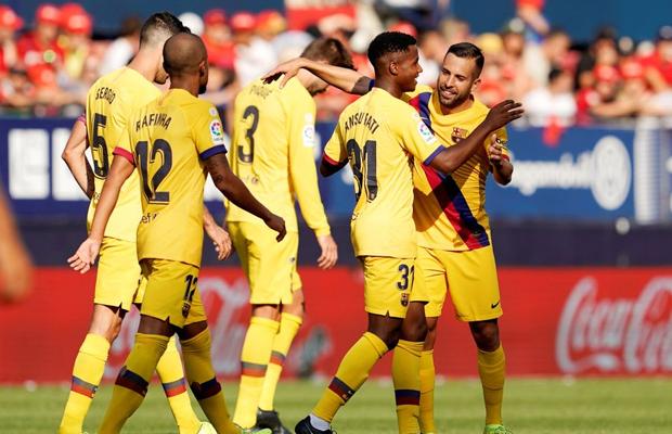 OSASUNA - BARCELONA 2-2 // VIDEO+FOTO Egal scos de rezerve » Golazo istoric al lui Ansu Fati