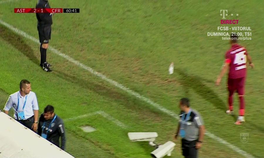 ASTRA - CFR CLUJ // HAOS GENERALIZAT! Două eliminări în tabăra campioanei în 4 minute! Camora și Vâtcă, gesturi stupide