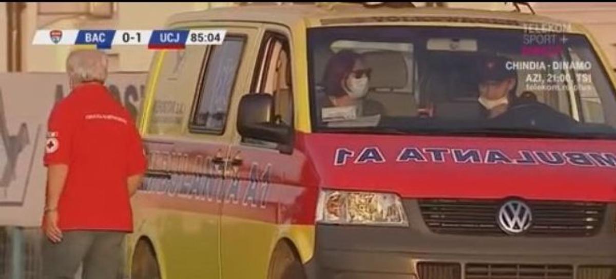Gabi Tamaș accidentare Aerostar Bacău U Cluj