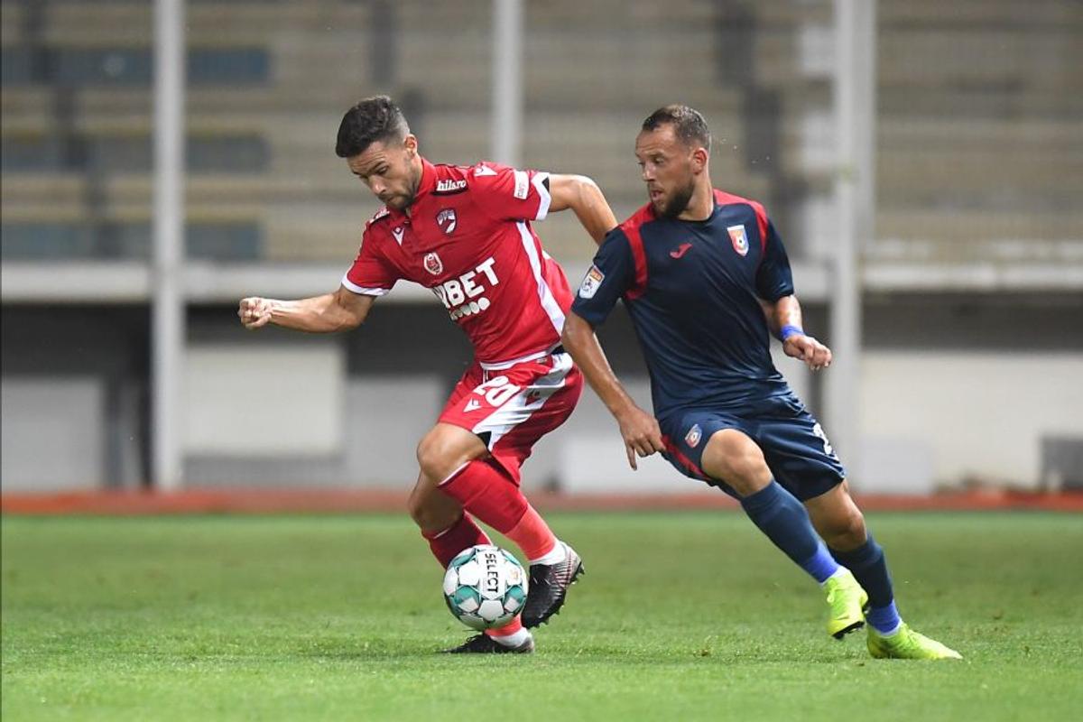 Două accidentări la Dinamo, în meciul contra Chindiei + debut în echipa „câinilor”