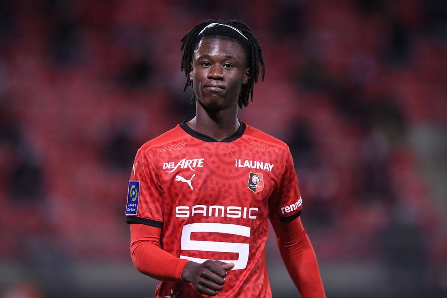 Eduardo Camavinga, Rennes // foto: Imago Refuzată de PSG, Real Madrid s-a reorientat rapid » Transfer spectaculos în ultimele ore de mercato!