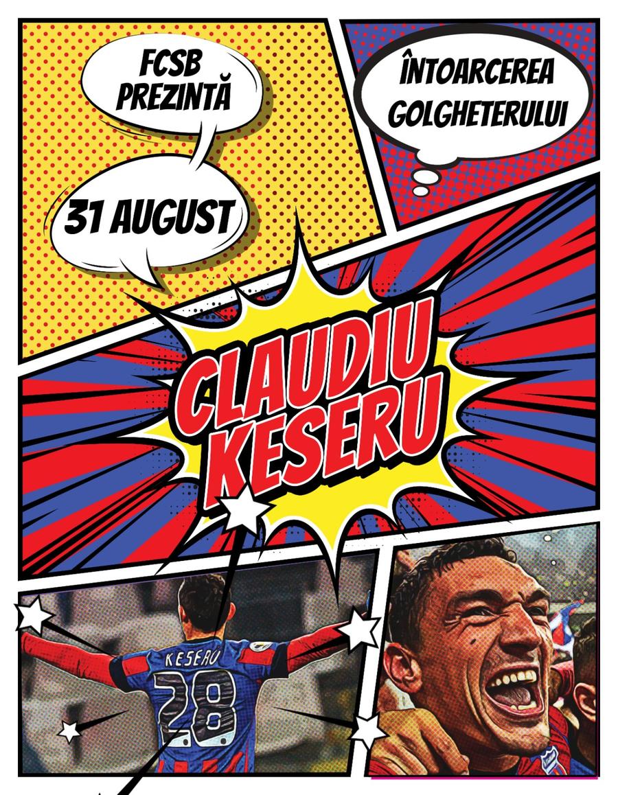 sursă foto: Facebook @ FCSB Primul antrenament al lui Keșeru la FCSB » Se pregătește pentru derby-ul cu Dinamo