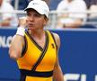 Bucuria primei victorii la US Open / Sursă foto: Instagram @Simona Halep
