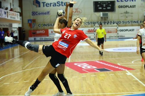 Sabina Jacobsen a jucat primul meci oficial la Brăila FOTO Marius Ionescu