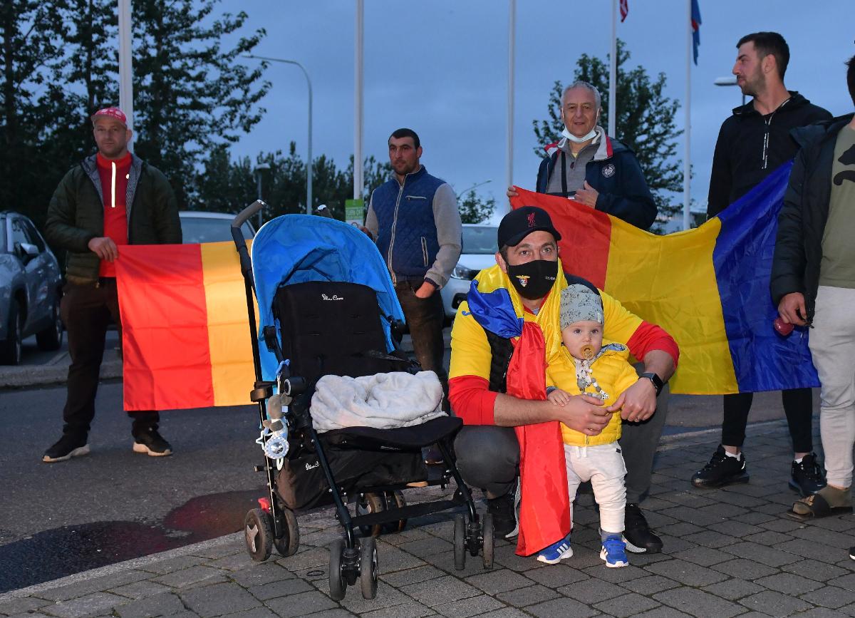 Islanda - România: Sosire națională la Reykjavik
