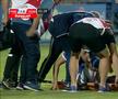 A urlat de durere! Accidentare urâtă în Farul - FCSB » A ieșit cu targa de pe teren și a izbucnit în lacrimi
