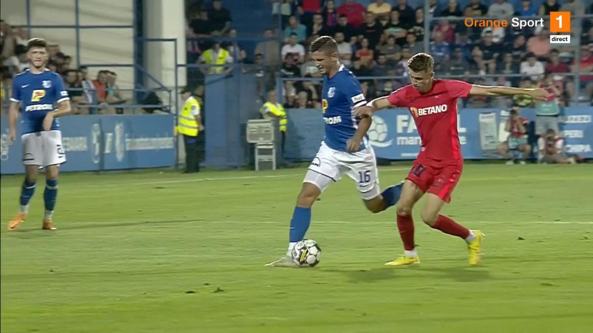 FOTO Farul - FCSB, accidentare Nedelcu 31.08.2022