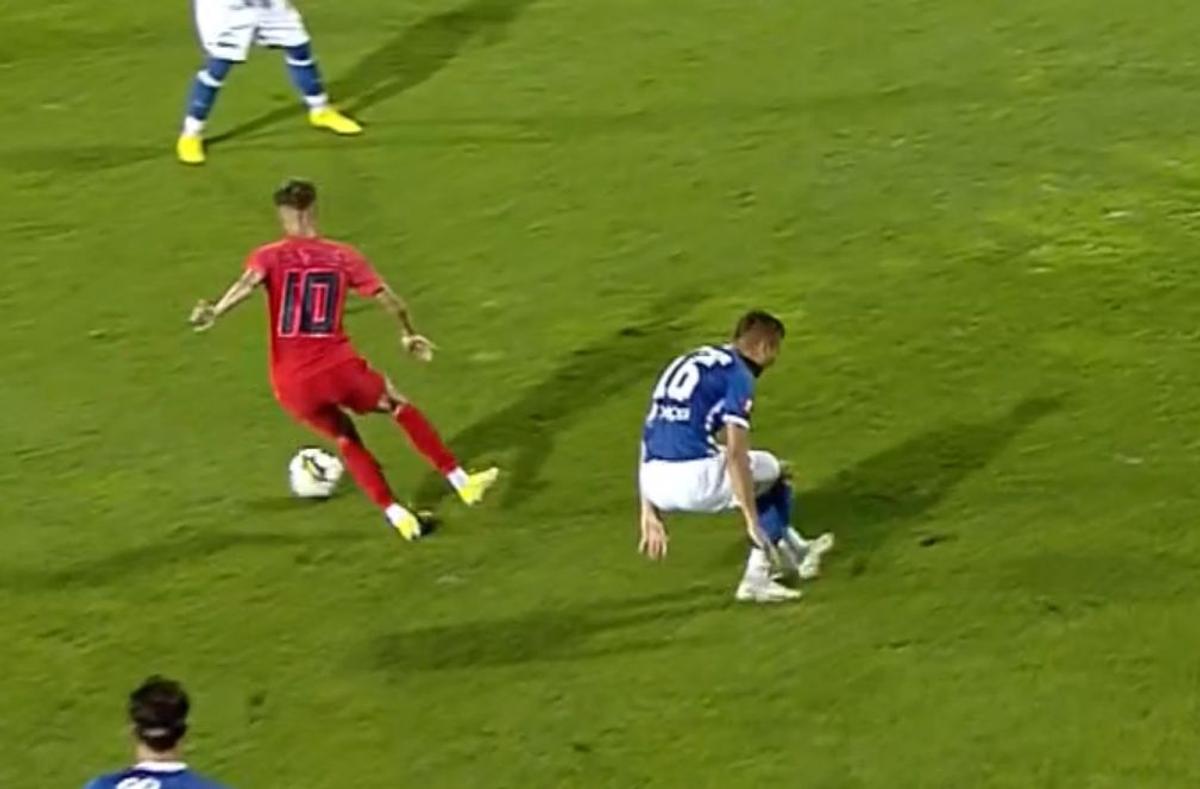 FOTO Farul - FCSB, accidentare Nedelcu 31.08.2022