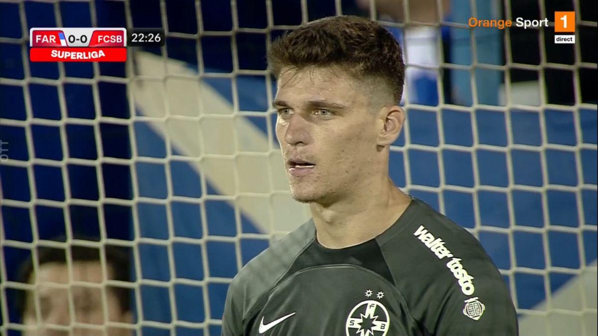 Dawa a comis-o din nou! Gafă impardonabilă la primul gol din Farul - FCSB