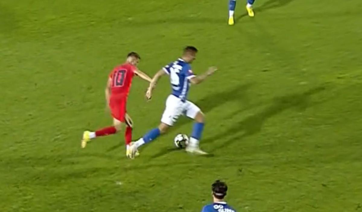 FOTO Farul - FCSB, accidentare Nedelcu 31.08.2022