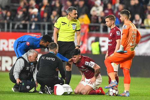 Horațiu Feșnic, 33 de ani, a fost delegat la derby-ul dintre Rapid și Dinamo, în ciuda erorilor din startul ediției și a unui istoric recent cu clubul din Grant.
