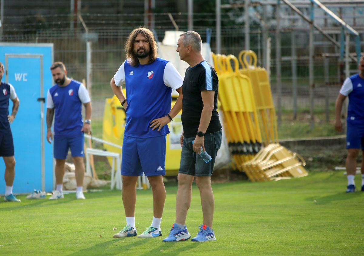 FOTO Dan Alexa, primul antrenament ca antrenor la FC Botoșani